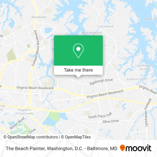 The Beach Painter map