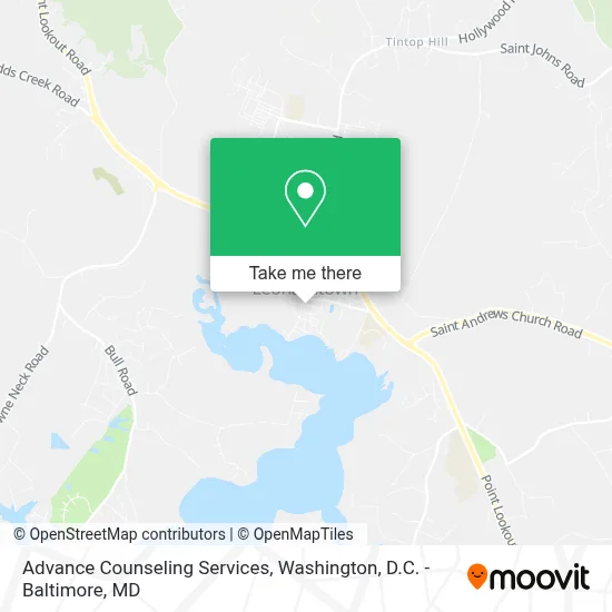 Advance Counseling Services map