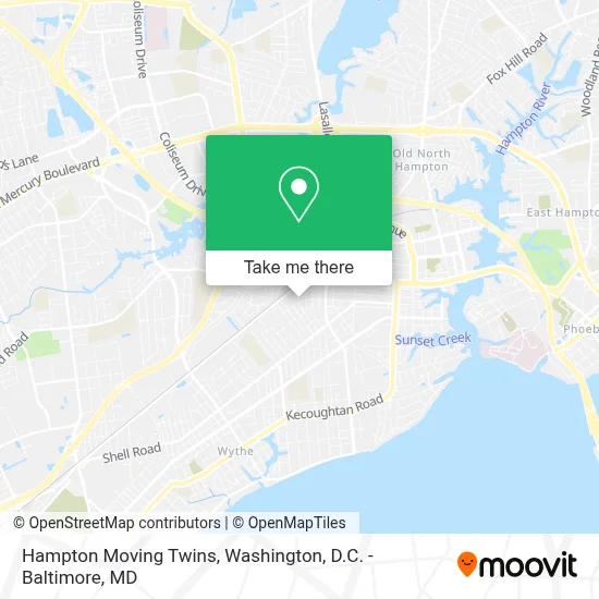 Hampton Moving Twins map