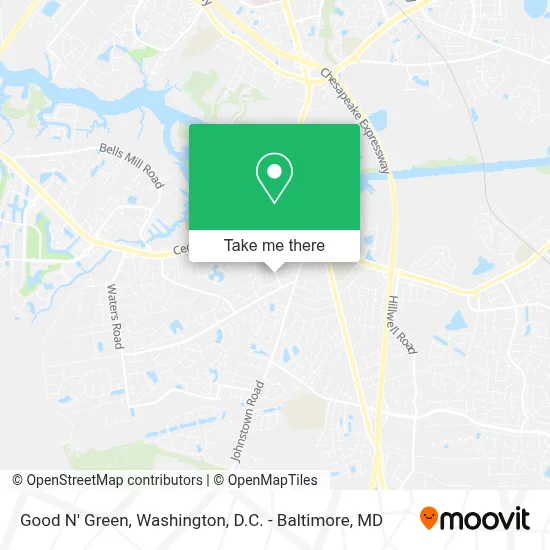 Good N' Green map