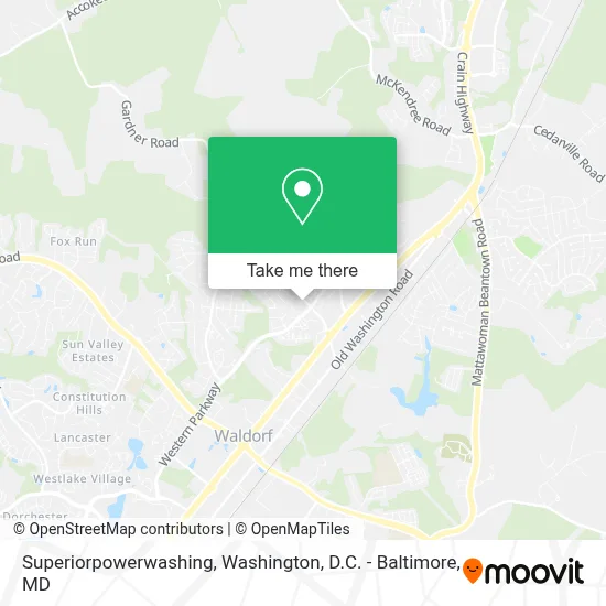 Superiorpowerwashing map