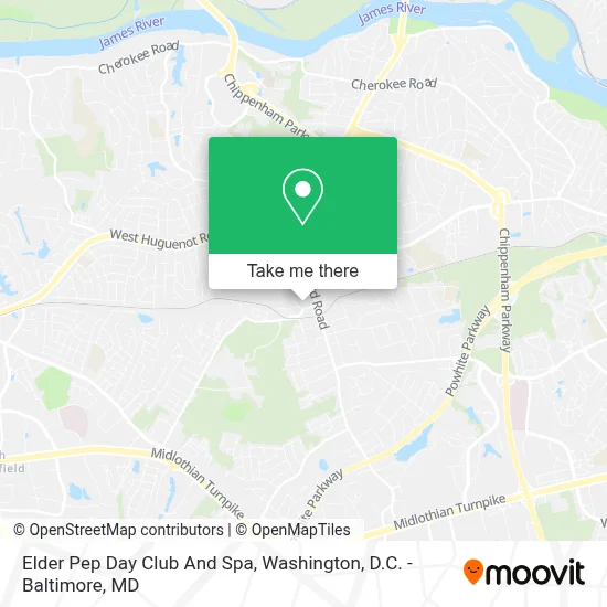 Elder Pep Day Club And Spa map