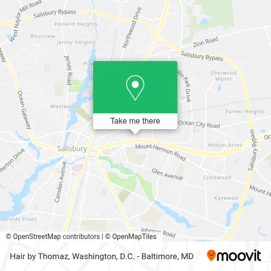 Hair by Thomaz map
