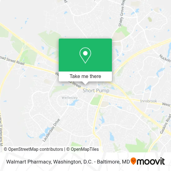 Walmart Pharmacy map
