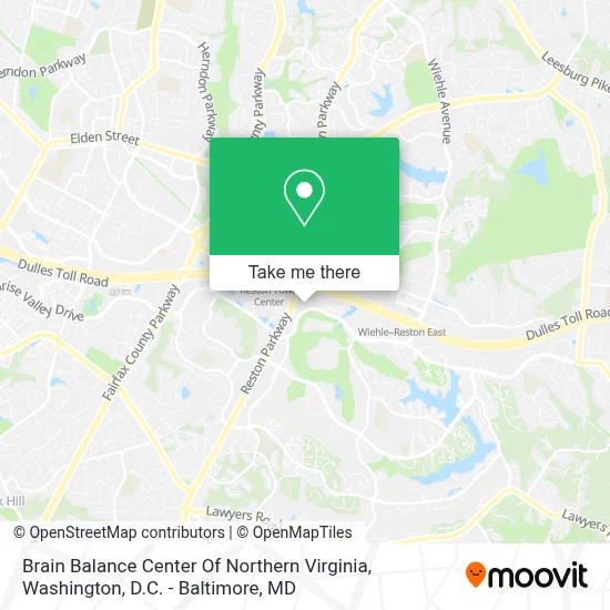 Brain Balance Center Of Northern Virginia map