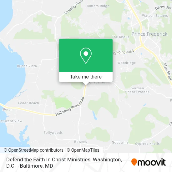 Defend the Faith In Christ Ministries map