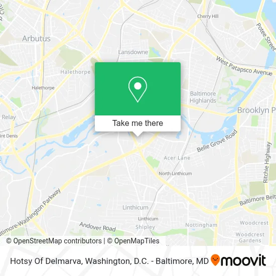 Hotsy Of Delmarva map
