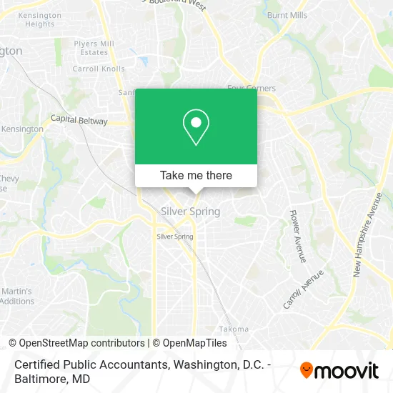 Certified Public Accountants map