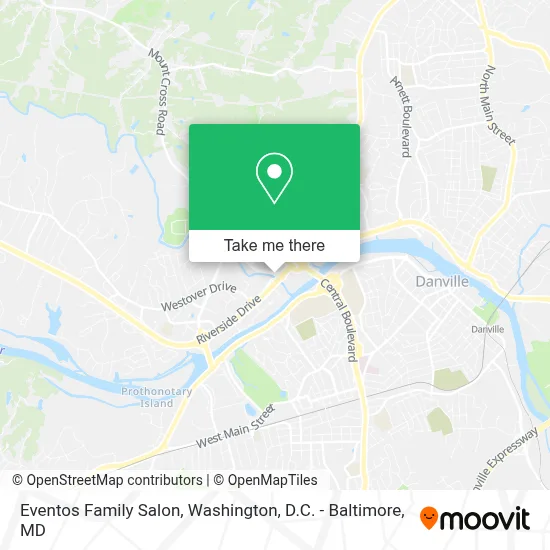 Eventos Family Salon map
