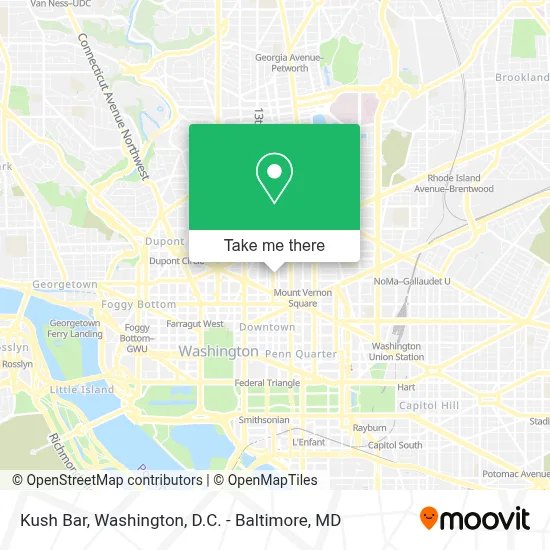 Kush Bar map