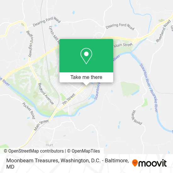 Moonbeam Treasures map