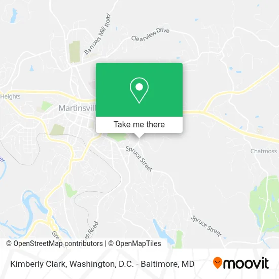 Kimberly Clark map