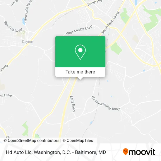 Hd Auto Llc map