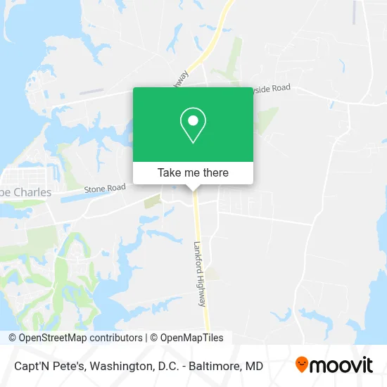 Capt'N Pete's map