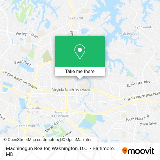 Machinegun Realtor map