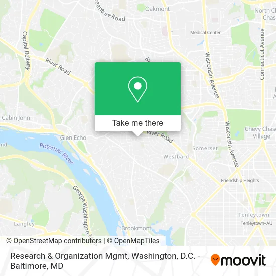 Research & Organization Mgmt map