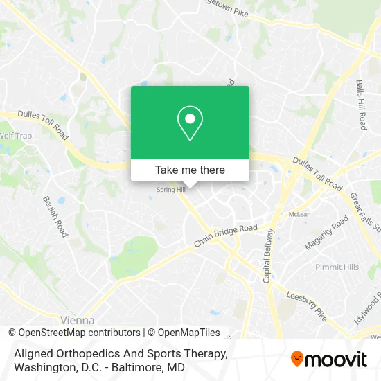Aligned Orthopedics And Sports Therapy map