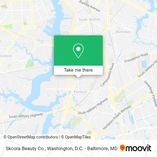Skcora Beauty Co. map