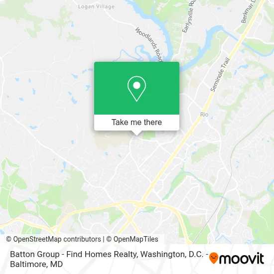 Batton Group - Find Homes Realty map