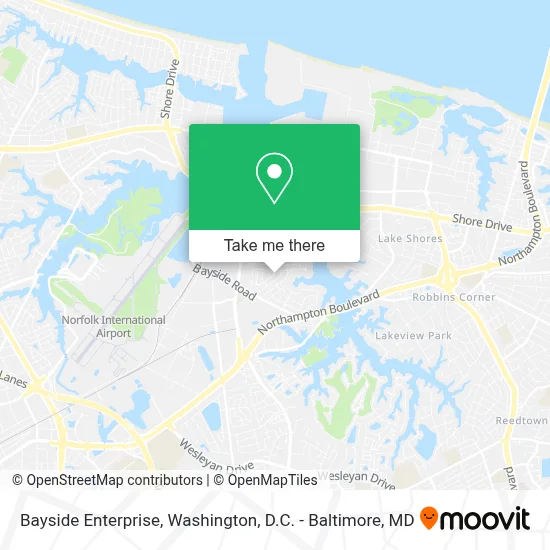 Bayside Enterprise map