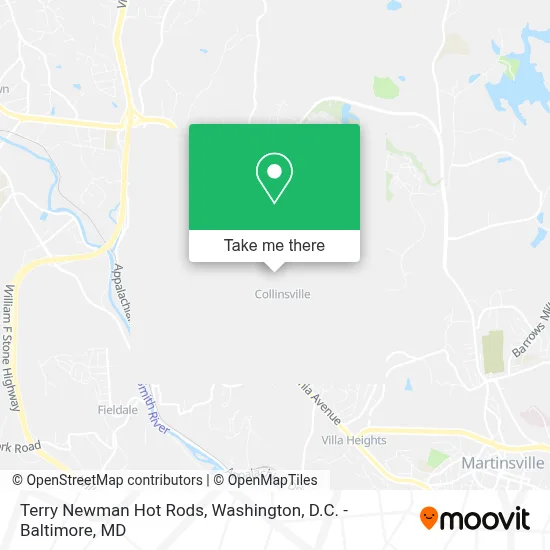 Terry Newman Hot Rods map