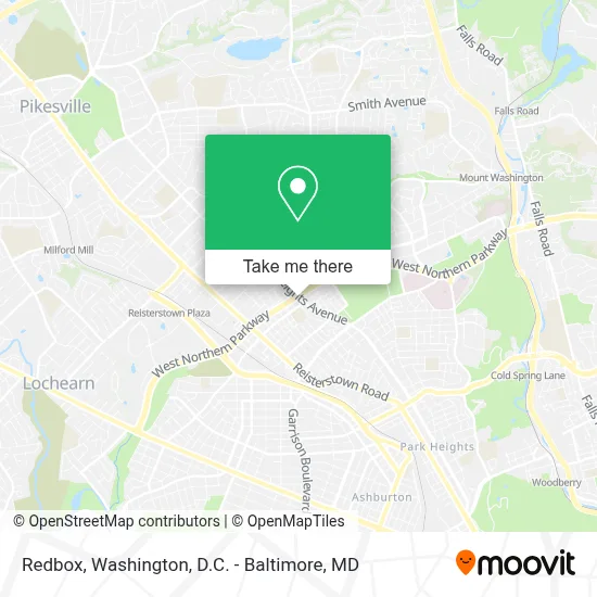 Redbox map