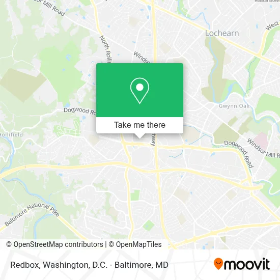 Redbox map