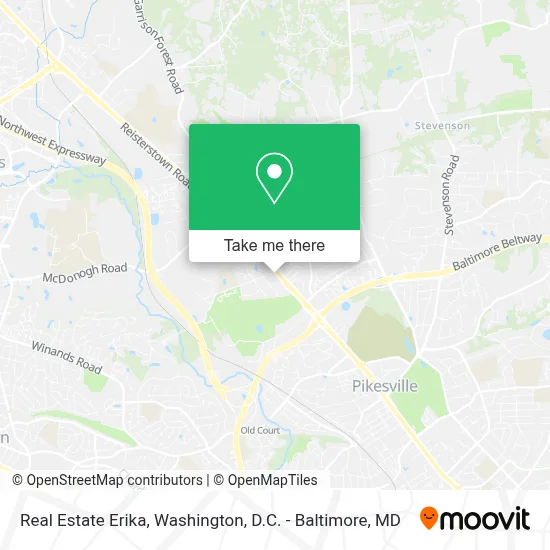 Real Estate Erika map
