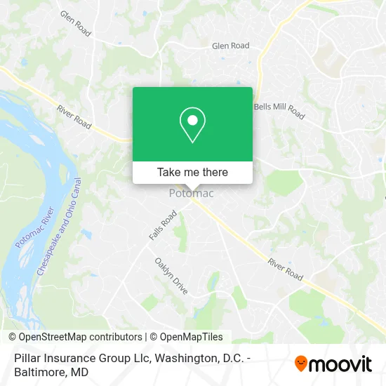 Pillar Insurance Group Llc map