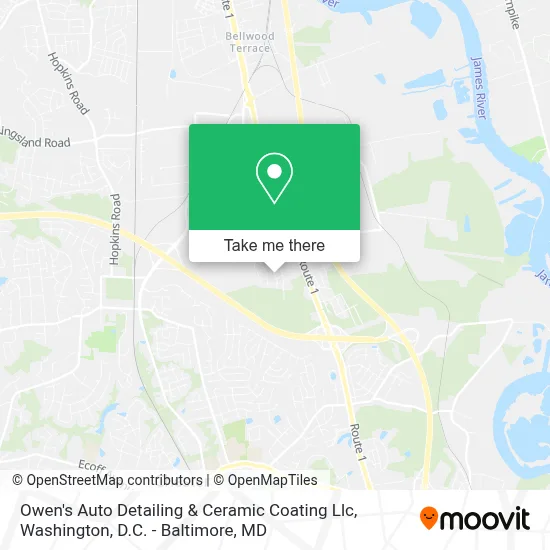 Owen's Auto Detailing & Ceramic Coating Llc map