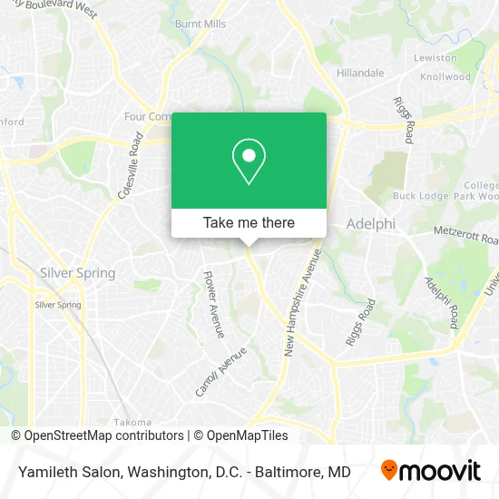 Yamileth Salon map