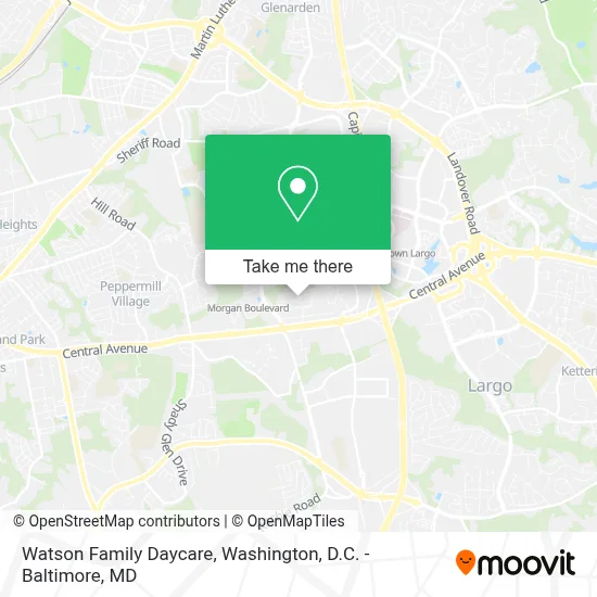 Watson Family Daycare map