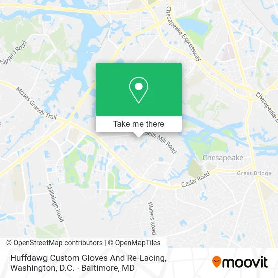 Huffdawg Custom Gloves And Re-Lacing map