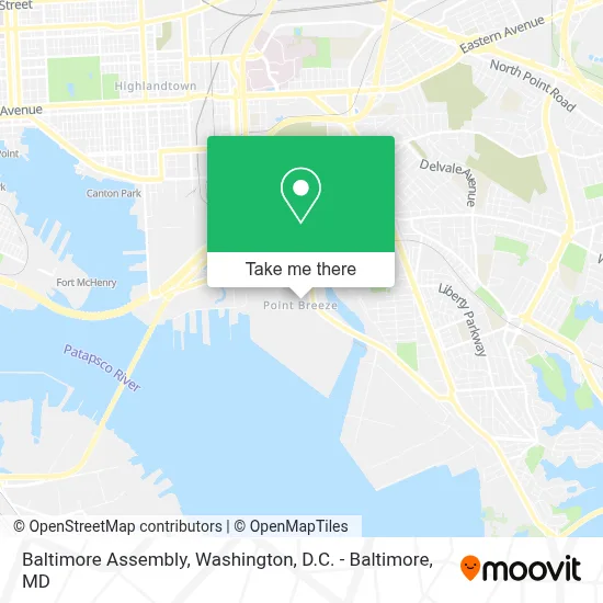 Baltimore Assembly map