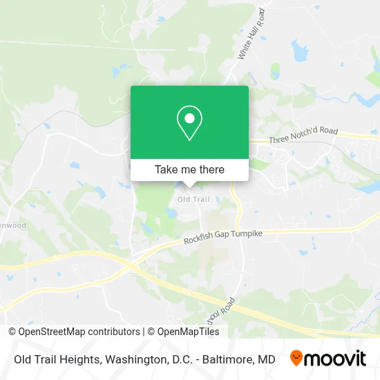 Old Trail Heights map