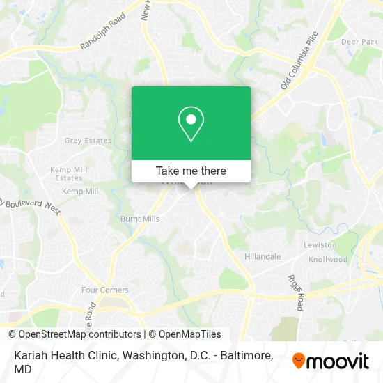 Kariah Health Clinic map