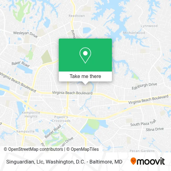 Singuardian, Llc map