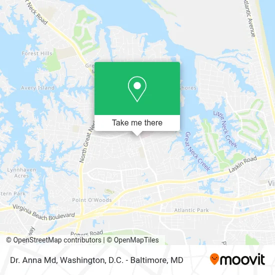Dr. Anna Md map