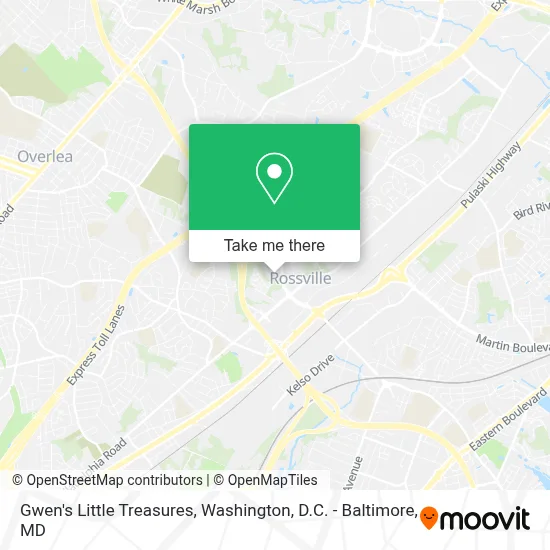 Gwen's Little Treasures map