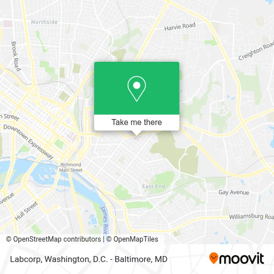 Labcorp map