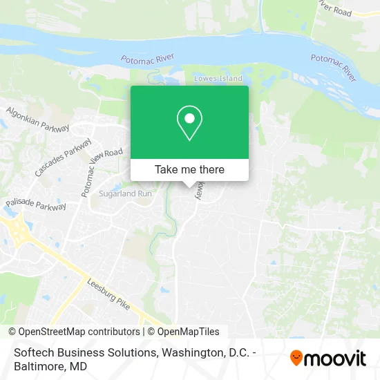 Softech Business Solutions map
