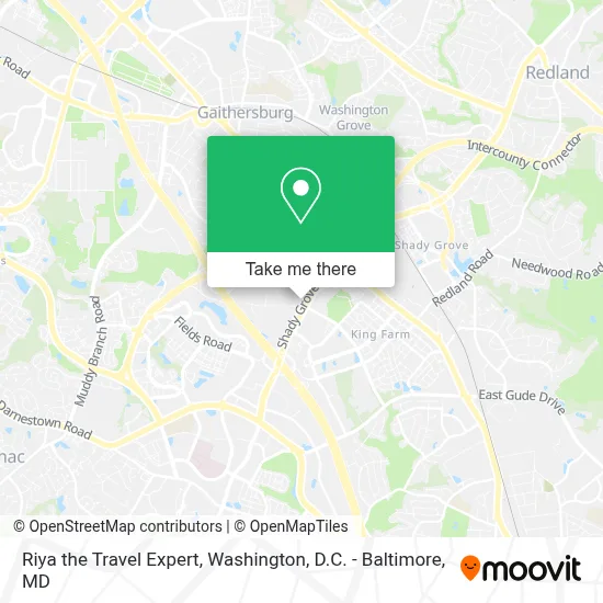 Riya the Travel Expert map