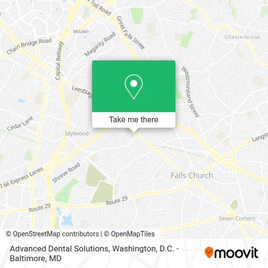 Advanced Dental Solutions map