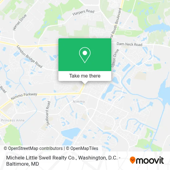 Michele Little Swell Realty Co. map