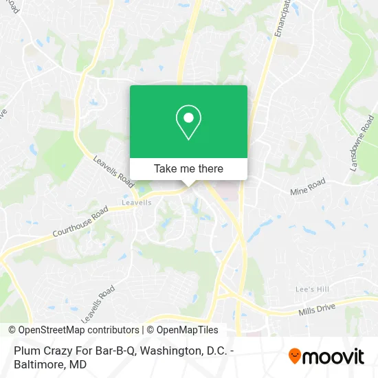 Plum Crazy For Bar-B-Q map