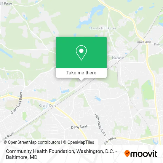 Community Health Foundation map