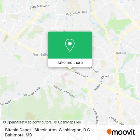 Bitcoin Depot - Bitcoin Atm map