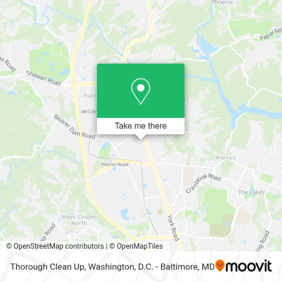 Thorough Clean Up map