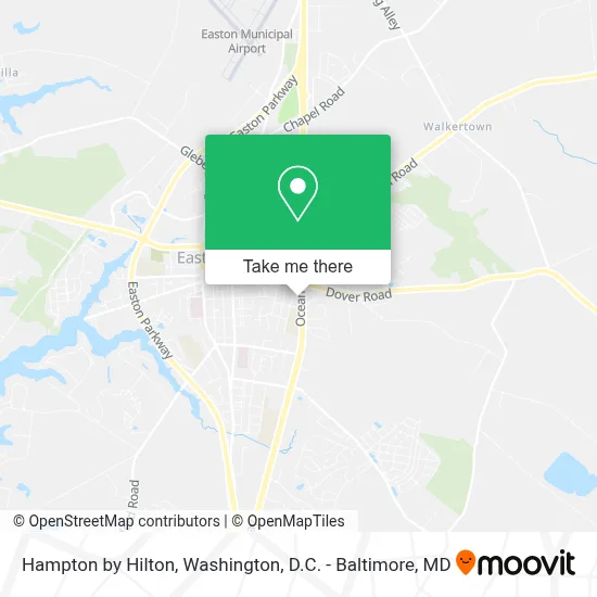 Hampton by Hilton map