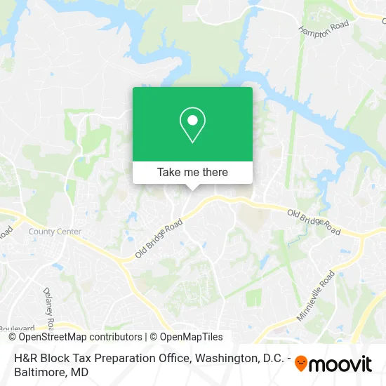 H&R Block Tax Preparation Office map